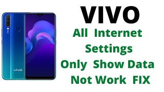 All Vivo Internet Settings Not Working  Vivo Y15 Y17 Y20 Y21 Slow Data Fix [upl. by Einohtna3]