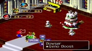 Lets Play Super Mario RPG Part 17  The Cake Boss [upl. by Oicnerual]