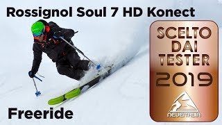 Rossignol Soul 7 HD Konect  NeveItalia SkiTest 20182019 [upl. by Clarabelle]