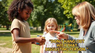 An 11yearold Black girl offers cookies to a new friend but the friend’s mom intervenes… [upl. by Carrelli]