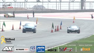 BMW M5 vs Corvette C6 Z06 Roll Race [upl. by Etta]