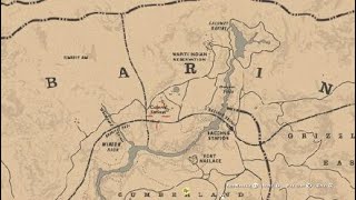 Cotorra springs location under ambarino Red Dead Redemption 2 [upl. by Nilek]