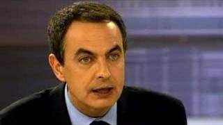 Zapatero gana el primer debate televisado [upl. by Eiramadnil]