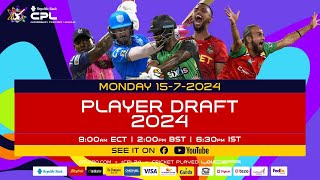 CPL 2024 DRAFT SHOW [upl. by Werna862]