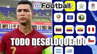 ¡ASÍ SE VE eFOOTBALL V10 CON TODOS LOS EQUIPOS Y SELECCIONES DESBLOQUEADOS ¡ES BRUTAL ESTE MOD [upl. by Mallen]