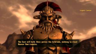 Fallout New Vegas  Max Speech Final Boss Lanius [upl. by Cleavland]