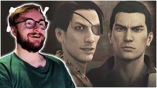 THIS GAME WAS AMAZING YAKUZA 0 ENDING REACTION CUTSCENES [upl. by Yemac]