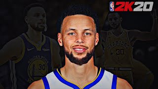 STEPH CURRY FACE CREATION  NBA 2K20 HOW TO LOOK EXACTLY LIKE CURRY IN 2K20 [upl. by Sulrac883]