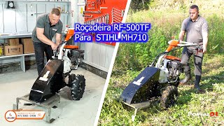 Roçadeira RF500TF  motocultivador STIHL MH710 stihl [upl. by Alejna]