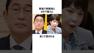 【高市早苗】財務省と戦え！と言われて…高市早苗議員のエピソード35 雑学 shorts [upl. by Ecissej]