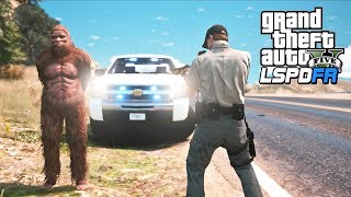 GTA 5  LSPDFR Ep527  Bigfoot Found and Arrested [upl. by Ellenehs]