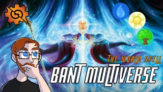 World Spell Mulitverse  Bant Ramp Standard  MTG Arena Brothers War [upl. by Elenaj]