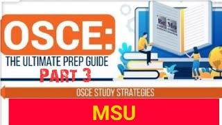 OSCE MSU Midstream Specimen Urine  Exam Preparation Part 3 [upl. by Bubb]