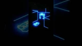 VECTREX TRON TANK VS RECOGNIZER USING ANIMACTION CARTRIDGE TANQUE [upl. by Wightman592]