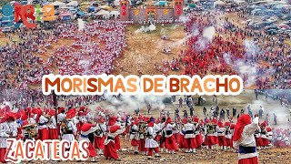 Morismas de Bracho 2022 descenso del cerro y muerte del Rey MoroTomas aéreas y diálogos [upl. by Buchanan646]