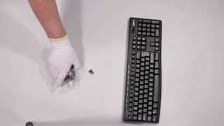 Unboxing Logitech MK270 Desktop Wireless Keyboard amp Mouse 920004508 [upl. by Nodlehs]