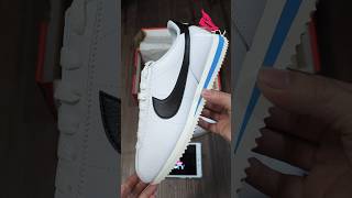 Nike Cortez WHITE BLACK shorts shortvideo short youtubeshorts youtube ytshorts yt shortsfeed [upl. by Jonina816]