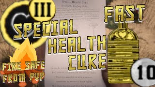 Craft Special Health Cure Fast amp Exploit PVP Safe Fire for Crafting RDR2 Red Dead Online [upl. by Panchito]