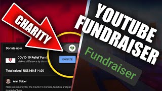 How to create a YouTube Fundraiser  YouTube Giving [upl. by Naihtsirc]