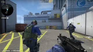 CounterStrike Global Offensive  Nuke  Practice With Bots [upl. by Trix732]