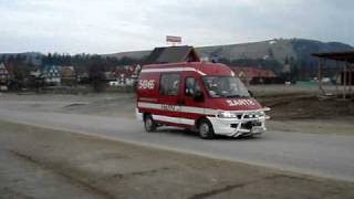 Straż Pożarna 549K66 SLRt Fiat Ducato alarmowo [upl. by Hartfield]