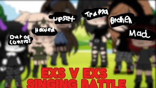 EXS v EXS Singing battle PART 2 gacha trending fyp trending [upl. by Ruvolo433]