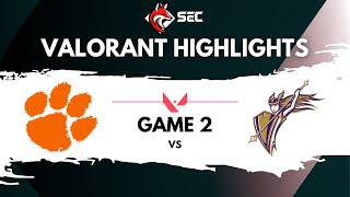 CONVERSE DESTROYS CLEMSON ON ICEBOX  Clemson vs Converse  Valorant Highlights  Game 2 [upl. by Netsud]