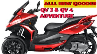 ALL NEW QOODER QV3 amp QV 4 ADVENTURE SCOOTERqooderaldevamoto4078 [upl. by Nylg774]