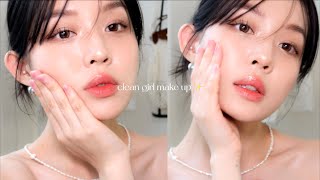 ENG SUB✨clean girl makeup 데일리 울먹 메이크업 •아이유 잔머리펌셀프 눈썹 리프팅 •가닥속눈썹l 인스타 셀카 메이크업 ㅣ korean makeup [upl. by Olraced]