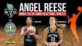 WNBA  New York Liberty v Chicago Sky  Live Reactions 8PM [upl. by Seidule]