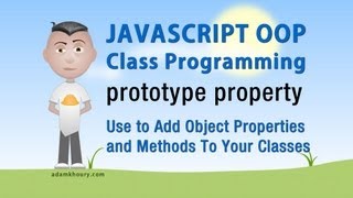 JavaScript prototype Tutorial Add Object Method and Property to Class [upl. by Georas]