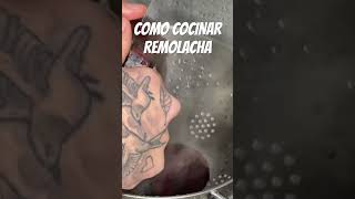 Cocinar REMOLACHA para usar en RECETAS 🤤 ¡SUPER FÁCIL [upl. by Bobbette]