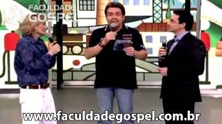 LUDMILA FERBER E PADRE FABIO DE MELO AO VIVO NO FAUSTÃO [upl. by Noyerb563]