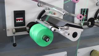 5 Inch Spool Winder Machine For baler twine spool [upl. by Htidirem]