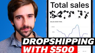 I Tried Dropshipping With 500 REAL RESULTS [upl. by Retnyw121]