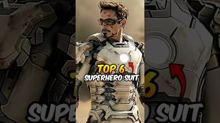 Top 6 coolest suit in Marvel 🔥🤯 shorts [upl. by Elyagiba]