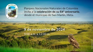 Celebración 64 aniversario Parques Nacionales Naturales de Colombia [upl. by Ennaeirb]