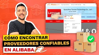 COMO ENCONTRAR PROVEEDORES CONFIABLES en ALIBABA  TUTORIAL COMPLETO 2024 📦 [upl. by Arik]