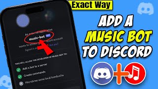 How to add a music bot to discord  Play music to discord [upl. by Nitsua]