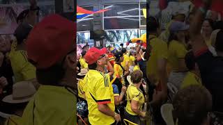 Game winning goal Colombia vs Argentina travel colombia futbol [upl. by Atile]