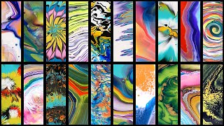 33 x Different Acrylic Pouring  Best of 2023  Compilation [upl. by Catharina36]