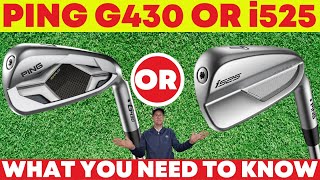 Ping G430 vs i525 Which Irons Are BEST for Your Game [upl. by Pich414]