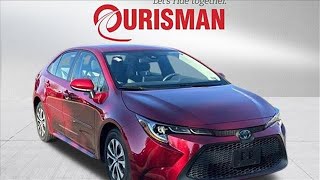 Certified 2022 Toyota Corolla Chantilly VA Richmond VA C210626A [upl. by Patton]