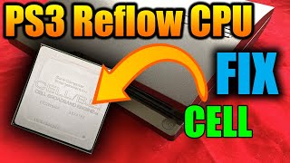 PS3 Reflow CPU CELL [upl. by Nuahc]