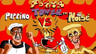 Pizza Tower The Noise Boss Fight  P Rank [upl. by Ailecec260]