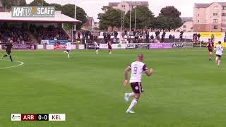 Arbroath v Kelty Hearts  William Hill League One 17824 [upl. by Hulen]