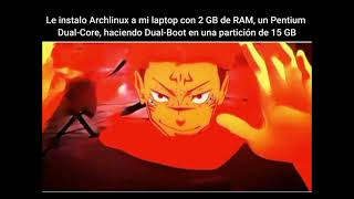 Archlinux siendo Archlinux [upl. by Ientruoc952]