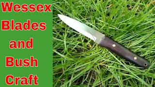 Wessex Blades and Bush Craft Leather Work UK Knife Maker [upl. by Dalston128]