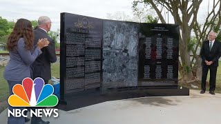 New monument honors victims of Louisianas Colfax Massacre [upl. by Erlin235]