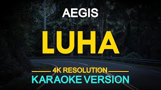 LUHA  Aegis KARAOKE Version [upl. by Nonez565]